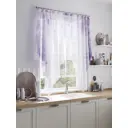 Тюль на шторной ленте At Home Лерионвис 200x145 см цвет фиолетовый
