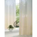 Тюль на шторной ленте At Home Элтонс 150x280 см цвет бежевый