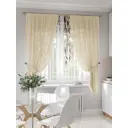Тюль на шторной ленте At Home Рилтен 300x150 см цвет бежевый