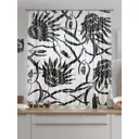 Тюль на шторной ленте для кухни Helga Кенмиалс 150x180 см цвет белый