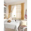 Тюль на шторной ленте для кухни Helga Джорас 150x180 см цвет бежевый