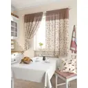 Тюль на шторной ленте для кухни Helga Витес HL-930066 150x180 см цвет бежевый