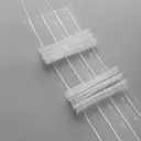 Тесьма шторная Веер цвет прозрачный 788x10 см