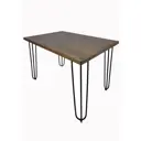 Кухонный стол прямоугольный Solarius 710-10373 110x75x70 см дерево цвет темный дуб