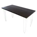 Кухонный стол прямоугольный Solarius 710-10391 140x75x75 см дерево цвет темный дуб