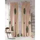 Комплект штор на шторной ленте AT Home Бентриол 150x240 см цвет бежевый