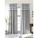 Комплект штор на шторной ленте AT Home Менвенс 150x250 см цвет белый