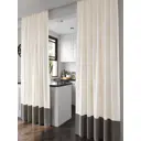 Комплект штор на шторной ленте AT Home Лифиртон 150x250 см цвет бежевый