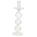 Подсвечник стеклянный 797906 28.5 см