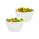 Блюдо сервировочное Elan Gallery Розы 13.30x13.30 Фарфор цвет белый