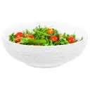 Блюдо сервировочное Elan Gallery Веточки-цветочки 20.50x20.50 Фарфор цвет белый