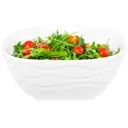 Блюдо сервировочное Elan Gallery Айсберг волны 21x21 Фарфор цвет белый