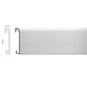 Плинтус напольный PS Flint 80 GМ Белый 80x16x2000 мм 20 шт