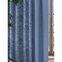 Комплект штор на шторной ленте блэкаут AT Home Блормари 300x320 см цвет синий