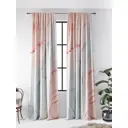 Комплект штор на шторной ленте AT Home Лименкас 150x290 см цвет оранжевый