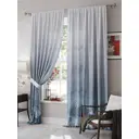 Комплект штор на шторной ленте AT Home Мигвенис 150x270 см цвет серо-синий