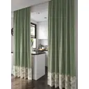 Комплект штор на шторной ленте AT Home Кримеринс 150x250 см цвет бежевый