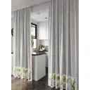Комплект штор на шторной ленте AT Home Лорисет 150x250 см цвет бежевый