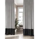Комплект штор на шторной ленте AT Home Кринтес 150x280 см цвет бежевый