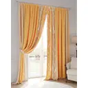 Комплект штор на шторной ленте AT Home Кеноринс 220x300 см цвет оранжевый