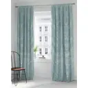 Комплект штор на шторной ленте AT Home Кверлис 150x260 см цвет бирюза