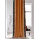Штора на шторной ленте AT Home Сонтвиарс 150x250 см цвет оранжевый