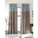 Комплект штор на шторной ленте AT Home Мервиарс 150x250 см цвет бежевый