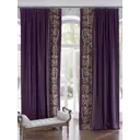 Комплект штор на шторной ленте AT Home Мелирос 150x280 см цвет фиолетовый