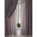 Комплект штор на шторной ленте AT Home Сиренмилс 150x250 см цвет коричневый