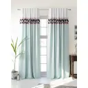 Комплект штор на шторной ленте AT Home Нетвиар 150x250 см цвет белый