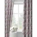 Комплект штор на шторной ленте Decoracion Яркое лето 145x275 см цвет белый сиреневый