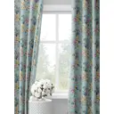 Комплект штор на шторной ленте Decoracion На испанском побережье 145x275 см цвет желтый голубой