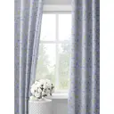 Комплект штор на шторной ленте Decoracion Акварельные плюсики 145x275 см цвет серый сиреневый