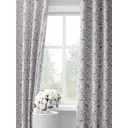 Комплект штор на шторной ленте Decoracion Цветочное ассорти 145x275 см цвет белый серый лиловый