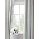 Комплект штор на шторной ленте Decoracion Стильные полоски 145x275 см цвет белый серый кремовый