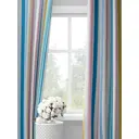 Комплект штор на шторной ленте Decoracion Разноцветные полоски 145x275 см цвет синий желтый розовый
