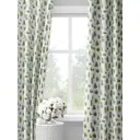 Комплект штор на шторной ленте Decoracion Лесные деревья 145x275 см цвет белый зеленый