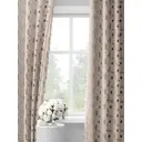 Комплект штор на шторной ленте Decoracion Праздничный наряд 145x275 см цвет кремовый
