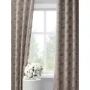 Комплект штор на шторной ленте Decoracion Монохромные цветы 145x275 см цвет бежевый