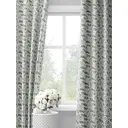Комплект штор на шторной ленте Decoracion Лесные веточки 145x275 см цвет белый зеленый