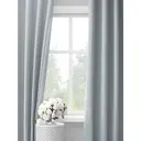 Комплект штор на шторной ленте Decoracion Виндзорская клетка 145x275 см цвет белый синий серый