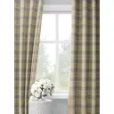Комплект штор на шторной ленте Decoracion Классическая клетка 145x275 см цвет сиреневый желто-бежевый
