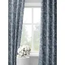 Комплект штор на шторной ленте Decoracion Табуа 145x275 см цвет синий серый