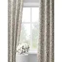 Комплект штор на шторной ленте Decoracion Бенавила 145x275 см цвет серый бежевый