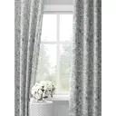 Комплект штор на шторной ленте Decoracion Алвиту 145x275 см цвет серый голубой
