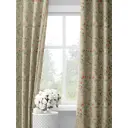Комплект штор на шторной ленте Decoracion Ягодки-клубнички 145x275 см цвет бежевый зеленый красный