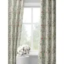 Комплект штор на шторной ленте Decoracion Ягодки-клубнички 145x275 см цвет белый зеленый красный