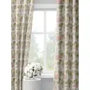 Комплект штор на шторной ленте Decoracion Город в пальмах 145x275 см цвет белый розовый оливковый