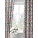 Комплект штор на шторной ленте Decoracion Романтические цветы 145x275 см цвет зеленый розовый