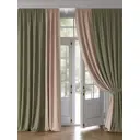 Комплект штор на шторной ленте AT Home Тенквис 220x320 см цвет бежевый